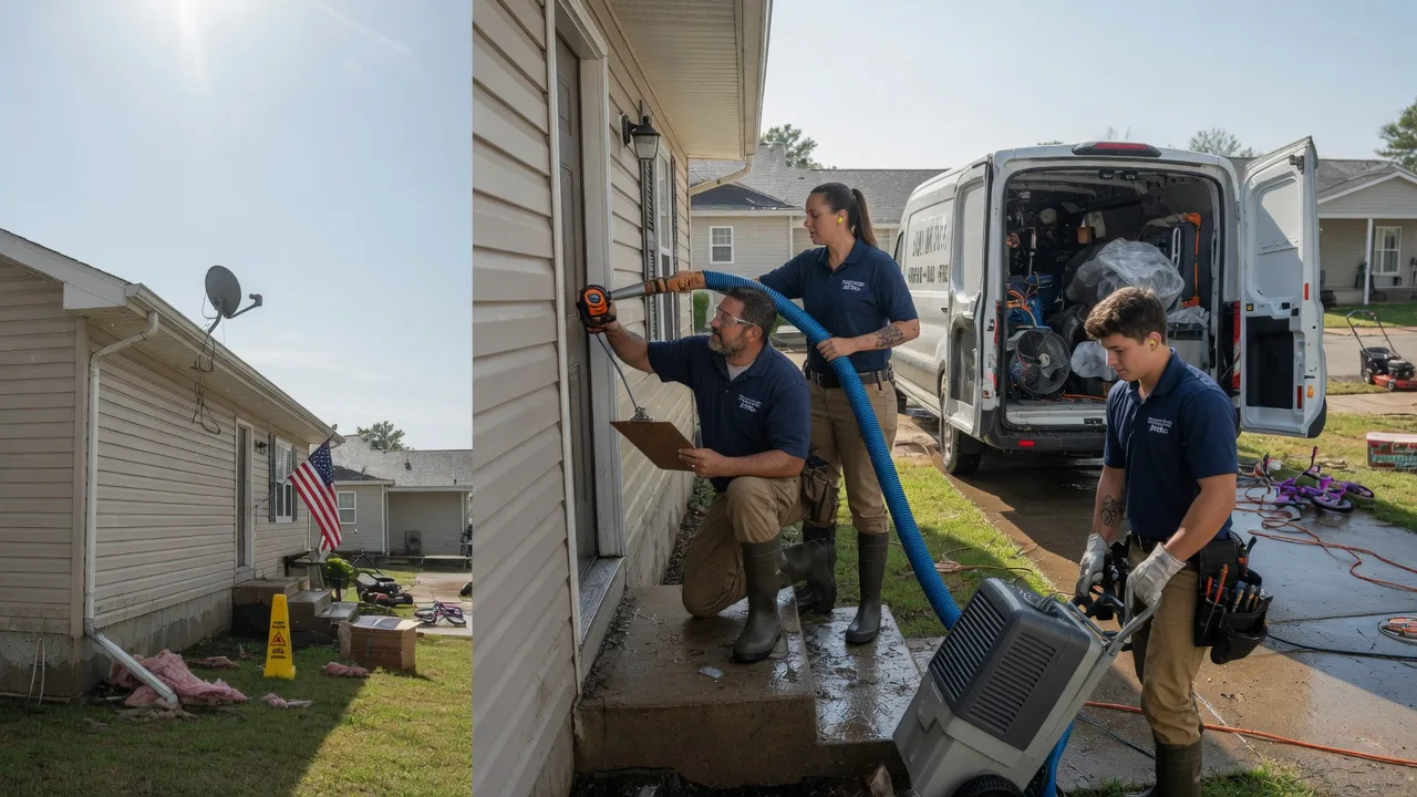 Ceiling Water Damage Restoration in Carriere, MS near me